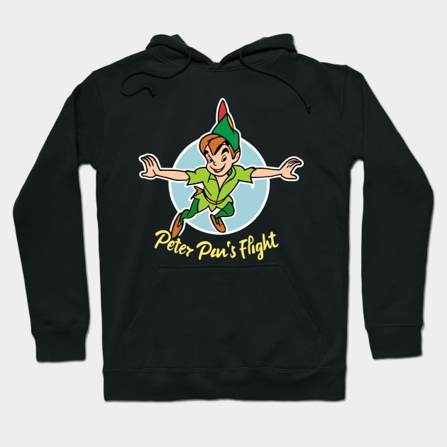 Peter Pan's flight Hoodie by InspiredByTheMagic